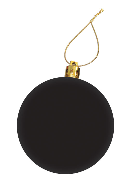 color sample Black ornament